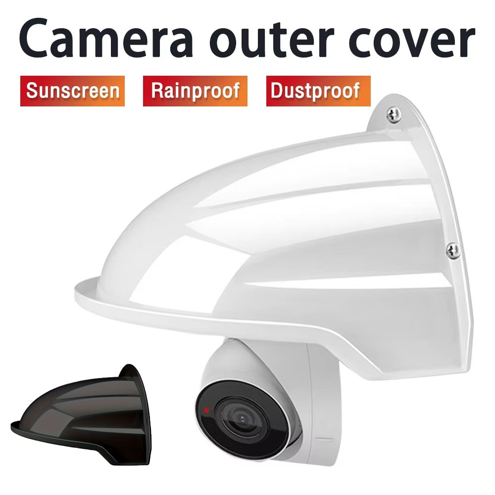 Protetor De Câmera Segurança Universal Dome Bullet Externo Resistente A Chuva Sol E Calor