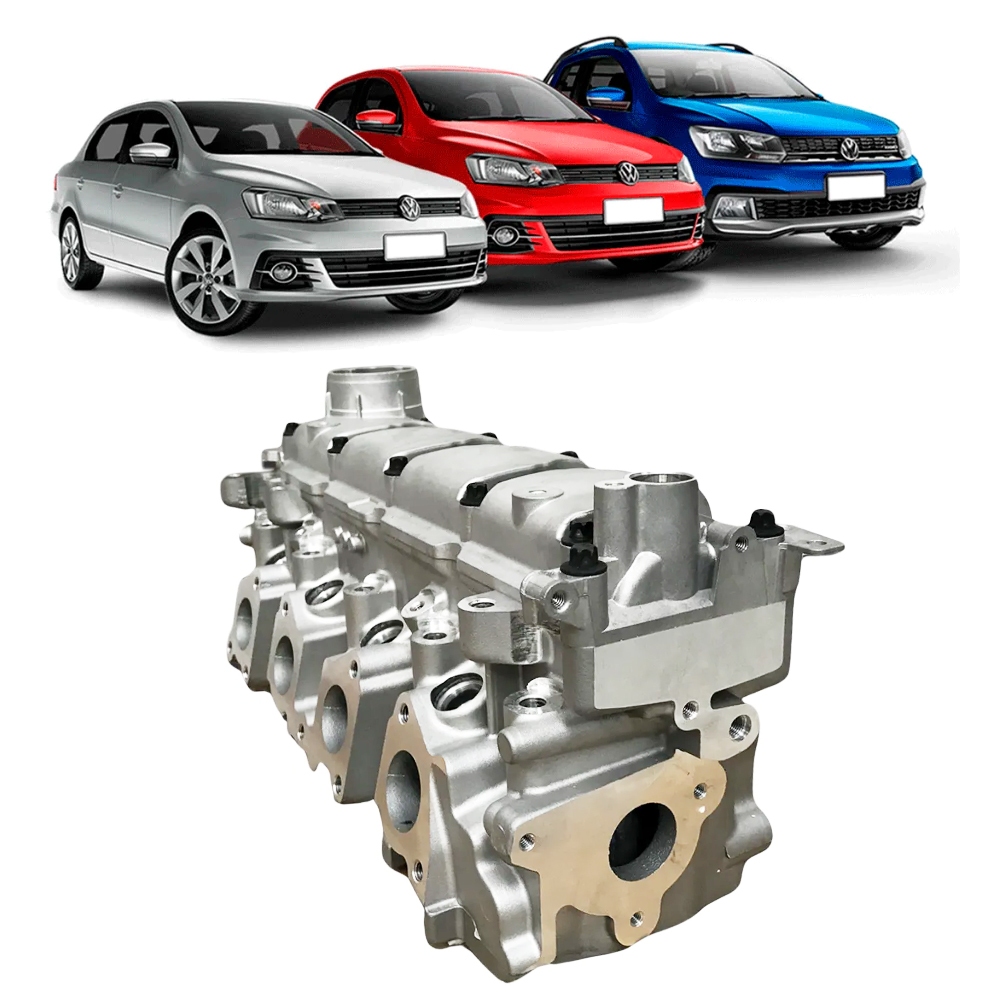 Cabeçote Novo Volkswagen VW EA111 1.6 8V Para Polo Golf Gol Fox Voyage , Kombi 1.4