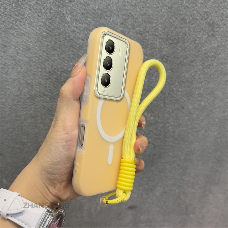 Capa Para Realme C75 C75x C73 De Telefone De Silicone Com Sensação De Pele De Alta Qualidade design Estético 2 Em 1 Funç