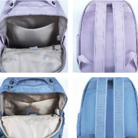 Mochila Feminina Para Laptop De 15 " , Durável , Espaçosa Com Alças Acolchoadas , Capa Protetora Integrada em Oferta na Shopee