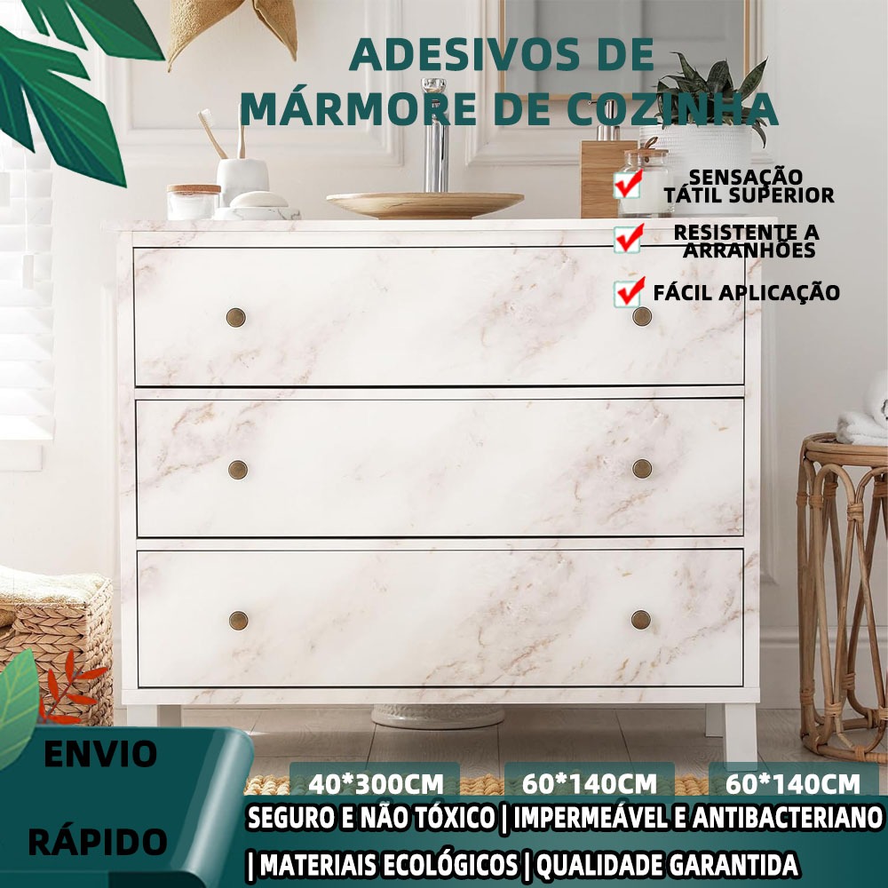 Shopee Desconto Especial Adesivo De Mármore De Cozinha Branco Jade Diamante Óleo E Textura Realista Resistente À Água 60