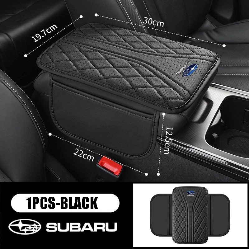 Fit fir Subaru XV XT Forester Outback Legacy Impreve PU Couro Respirável Capa Do Console Central Apoio De Braço Anti Arr