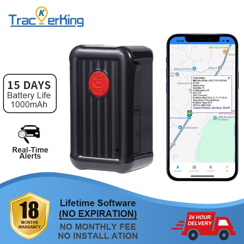 Rastreador GPS Sem Fio TrackerKing EC11 Mini GSM Dispositivo Anti-Perda Em Tempo Real Posicionamento Inteligente