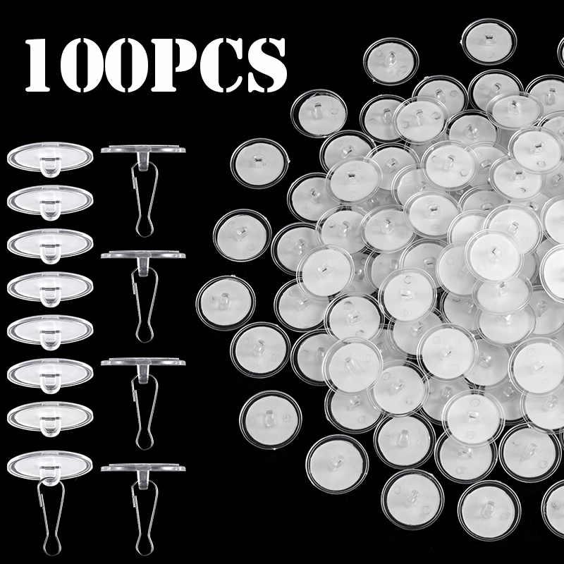 100 Pçs Ganchos De Teto Autoadesivos Discos Para Pendurar Cabide De Parede Pegajoso Removível Decoração De Aniversário D em Oferta na Shopee