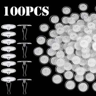 100 Pçs Ganchos De Teto Autoadesivos Discos Para Pendurar Cabide De Parede Pegajoso Removível Decoração De Aniversário D em Oferta na Shopee