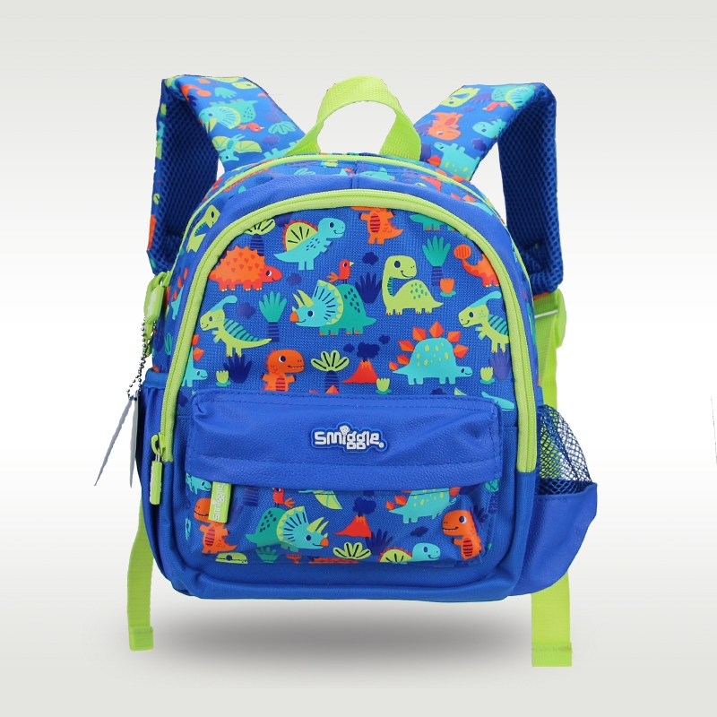 Mochila Escolar Infantil De Bebê Meninos Dinossauro De Desenho Animado 11 Polegadas Bolsas Infantis À Prova De Desgaste