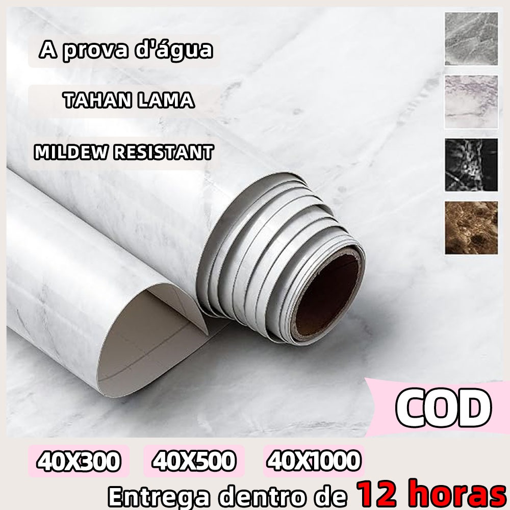 Mais Vendido Adesivo De Mármore De Cozinha Branco Jade Diamante Textura Real Não Danificar À Superfície 60x300 60x1000cm