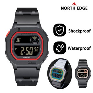 NORTH EDGE X1 Relógio Masculino Original 50M À Prova D'água De Choque Segundo Tempo Esportivo Ao Ar Livre em Oferta na Shopee