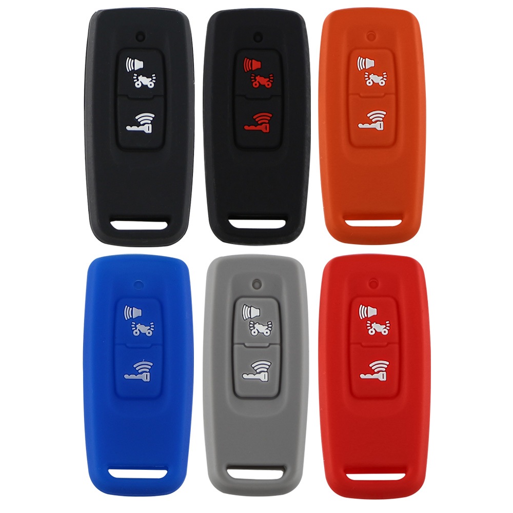Silicone 3 Botões Chave Do Caso Da Tampa Para Honda Novo Pcx160 2021 2022 + Modelo Motor Cobre