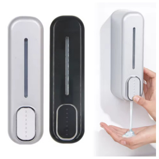 Dispenser Shampoo Manual Parede Banho Porta Sabonete Álcool em Oferta na Shopee