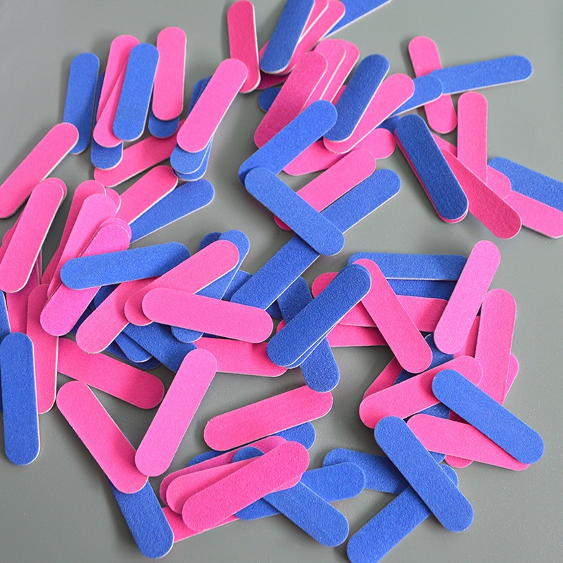 ((Compra direta envio 10 peças, um presente cada peça adesivo grátis) ferramenta de Manicure Mini polimento de unhas peq em Oferta na Shopee