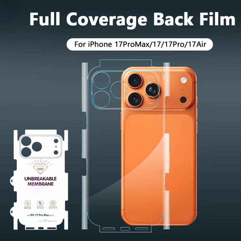 Filme Traseiro Macio Para iPhone Duo/18 Pro Max/17ProMax/17/16 15 14 Plus 13 12 De Hidrogel Película Protetora De Cobert