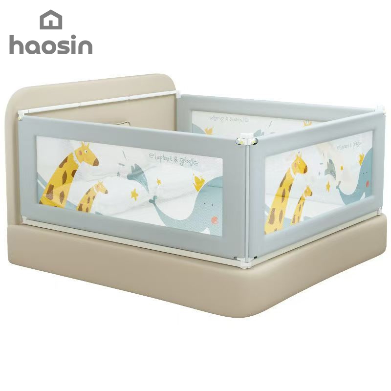 Grade de Cama com Proteção Infantil Idosos Bebê com Tela de Segurança 2m