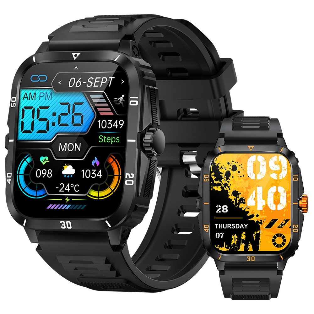 Smartwatch Relógio Inteligente KT71 Ultra 1.96 HD Tela Grande Digital Masculino Feminino