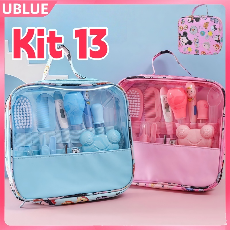 Kit 13 Bebê Recém Nascido Cuidados E Higiene Termômetro Cortador Unhas Pente Conta Gotas Tesoura Arq em Oferta na Shopee