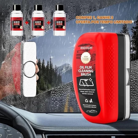 Escova De Limpeza De Filme De Óleo Automotivo , Limpador De Vidro De Pára-Brisa De Carro Evita Chuva E Neblina , Capacid