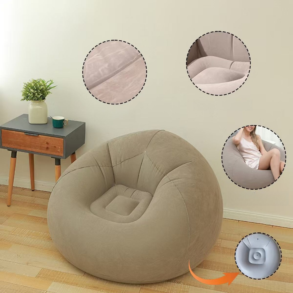 Sofá Casual portátil/Futon/sofá preguiçoso/cadeira de braço/futon inflável