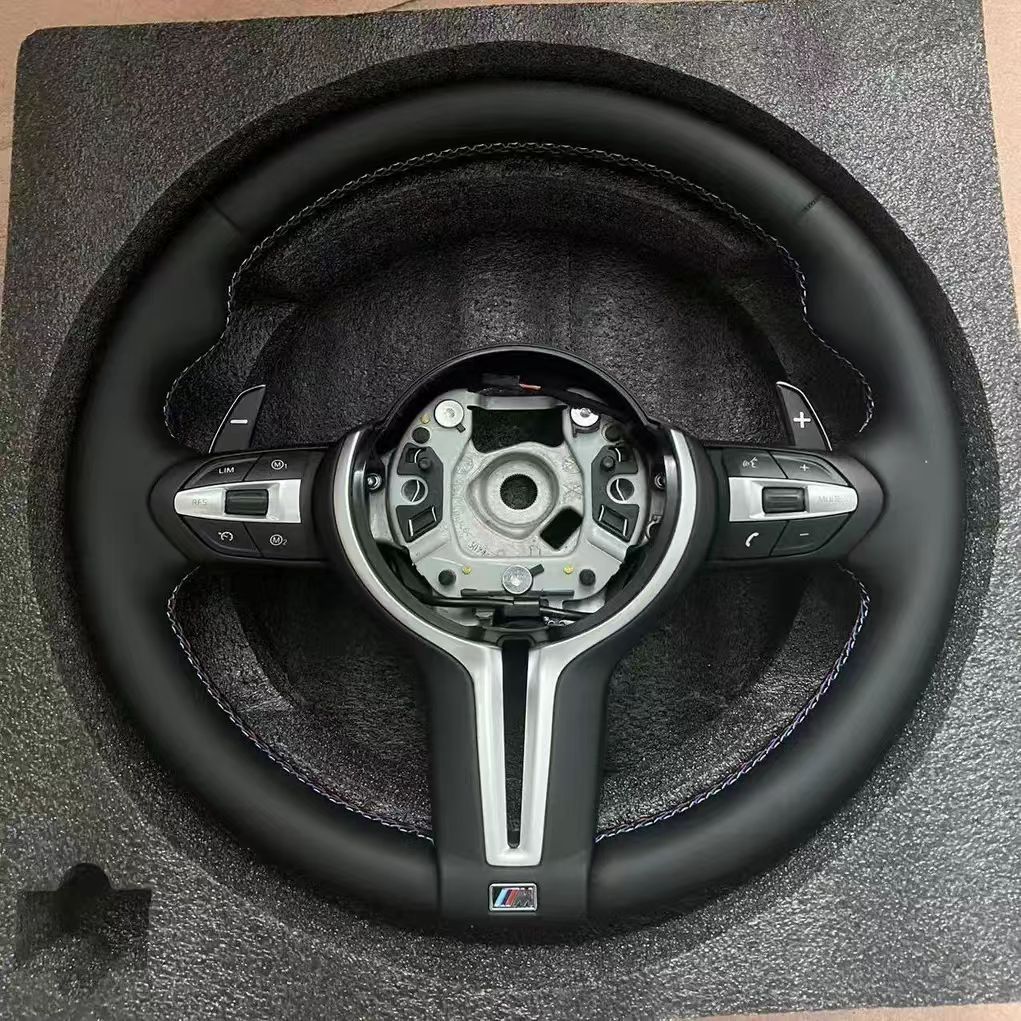 Para bmw f10 f30 F11 e90 E70 e87 e92 f20 F21 F31 F32 F07 F12 Modificação De Couro M3 M6 f30 Volante