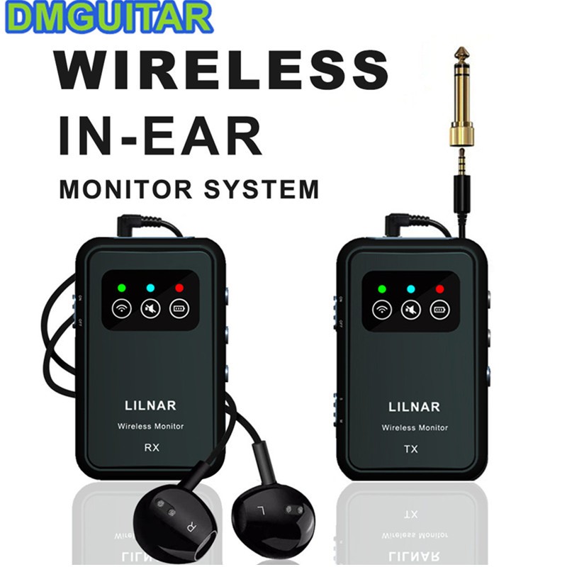 M7S 2.4G Sistema De Monitor Intra-Auricular Sem Fio IEM Emparelhamento Automático Profissional No Ouvido Para Palco