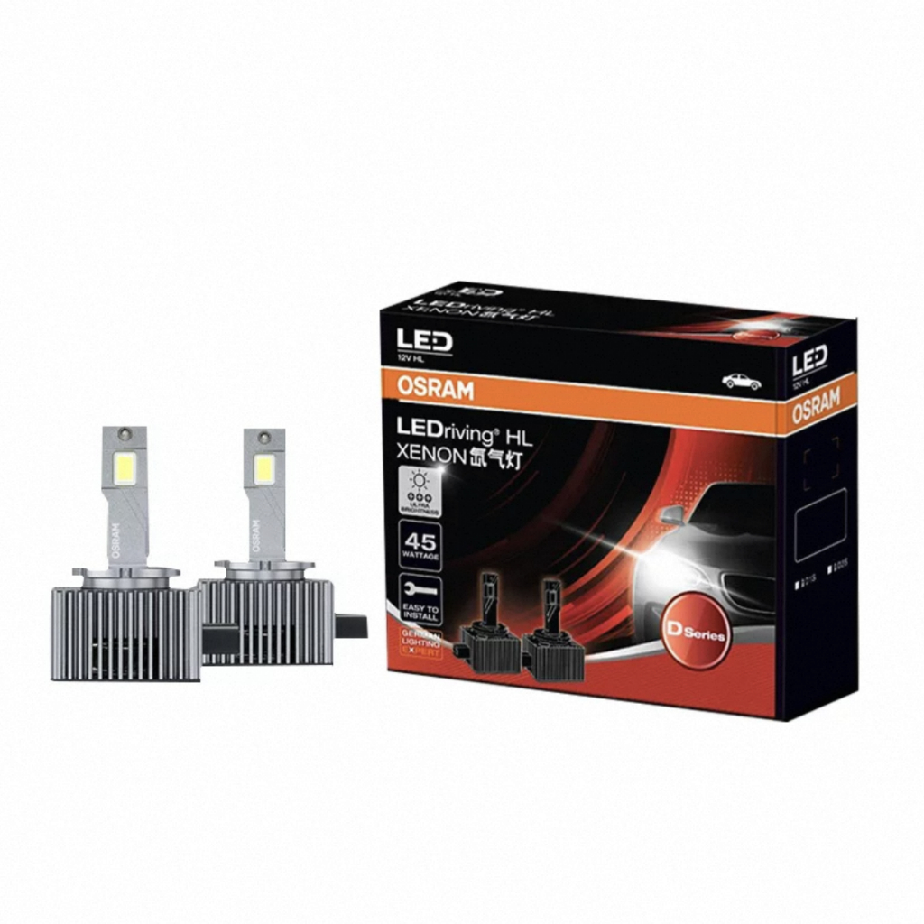 OSRAM D1S D3S LED 45W 6000K Lâmpada Automotiva De Alta Potência HID Xenon Kit De Atualização 1 : 1 Plug and Play Luz De