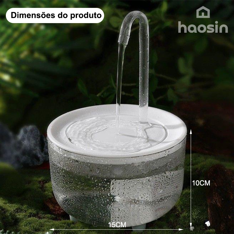 Fonte Bebedouro para Cães e Gatos de 1.5 Litros com Torneira em Oferta na Shopee