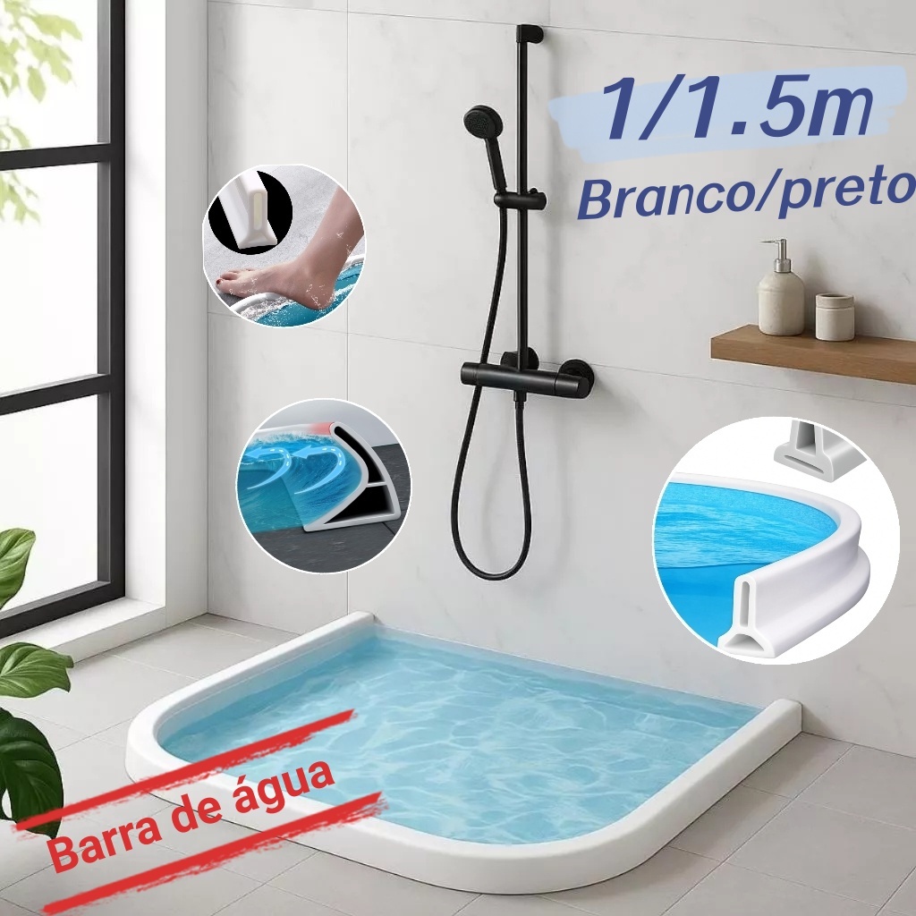 Fita Barreira Emborrachada adesiva para bloqueio de água em Oferta na Shopee