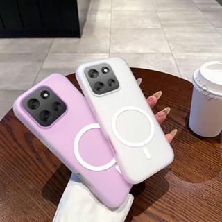 Capa 2 Em 1 Para Motorola Moto G86 Power G56 G06 G96 Atração Magnética Traseira Cor Gelatinosa Dura De Telefone em Oferta na Shopee