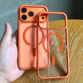 Para Carregamento Sem Fio Doce Cor Fosco Caso iPhone 17 16 15 14 13 12 Pro Max Plus Ar 11 Magnético Pára-Choques Capa em Oferta na Shopee