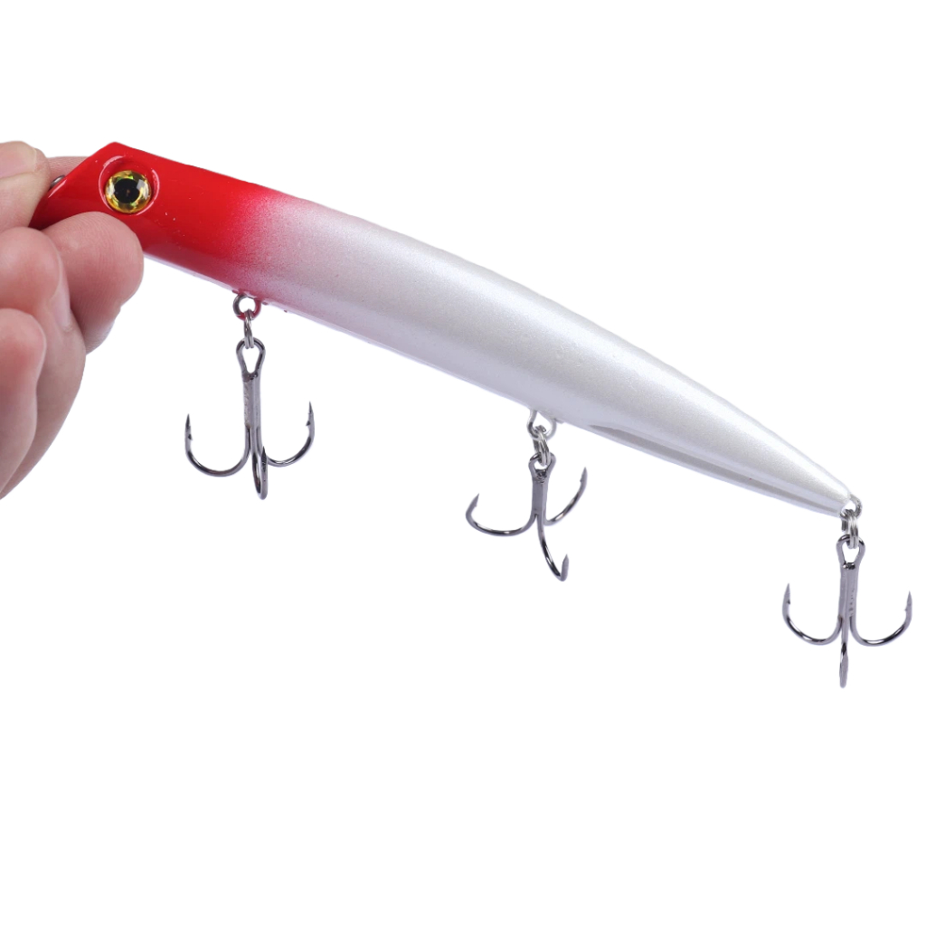 1 Pçs Flutuante Popper Lápis Isca Artificial De Pesca Água Superior 12.5cm 18g