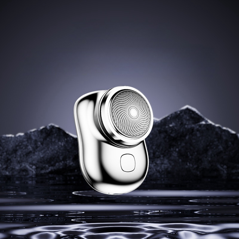 Promoções Barbeador Elétrico Portátil À Prova D'água De Dupla Finalidade Tipo c De Carga Rápida Aparador De Barba De em Oferta na Shopee