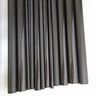 Tubo de fibra de carbono 3k 6,8,10,12,14,16,18 Tubo de carbono de 30 mm