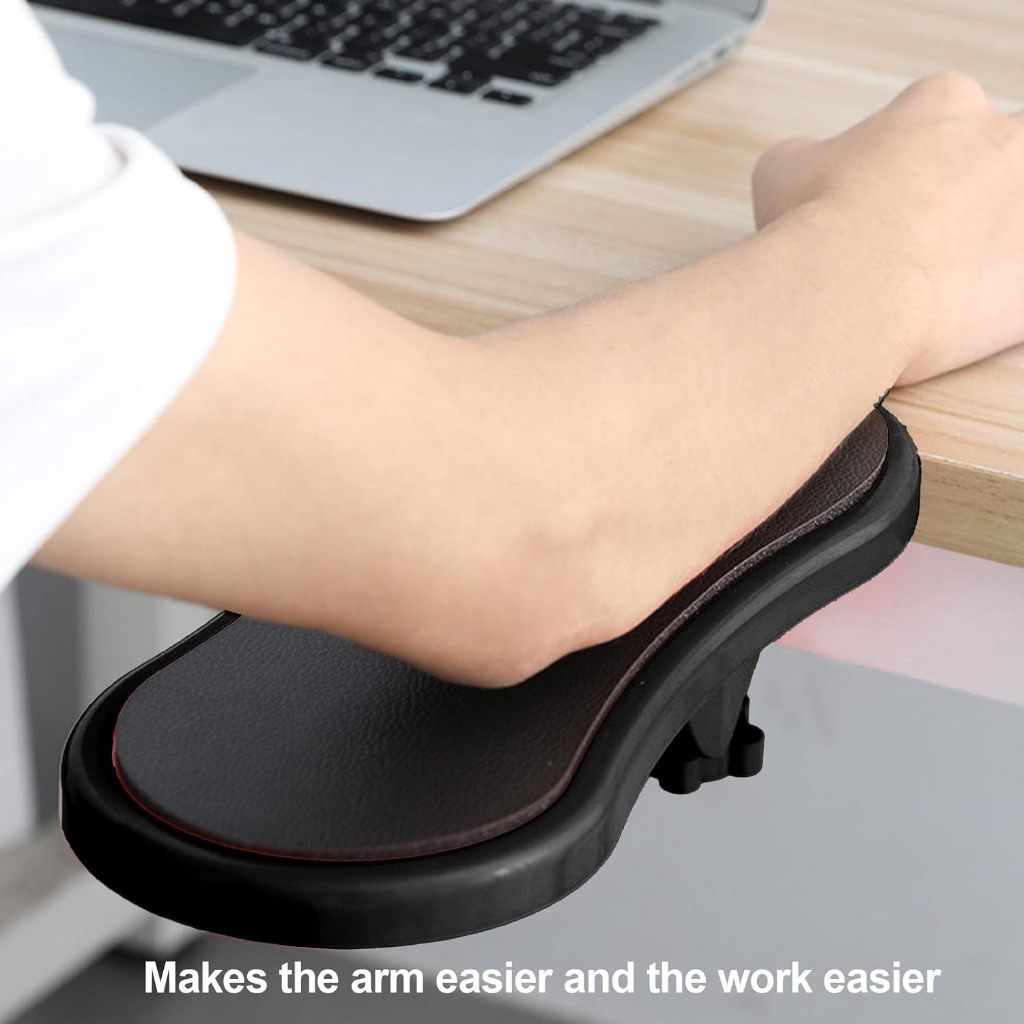 Protetor de braço de escritório sedentário ferramenta útil Desktop Clip-On suporte de braço confortável suporte