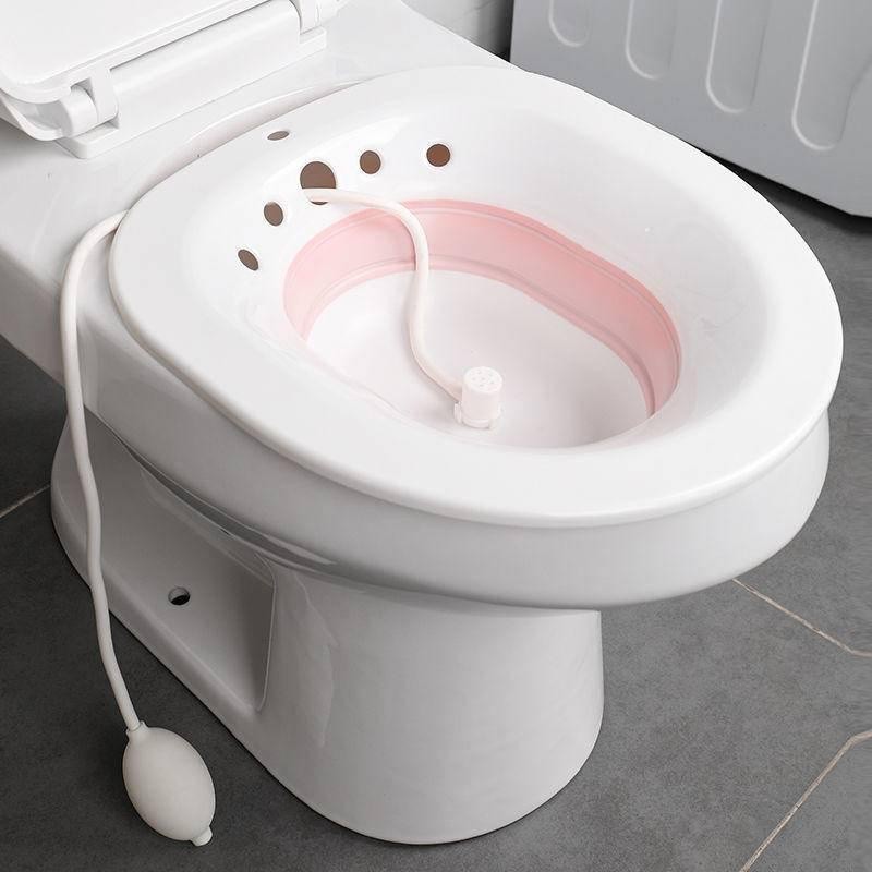 Bacia Dobrável para Banho de Assento – Higiene Pessoal e Íntima