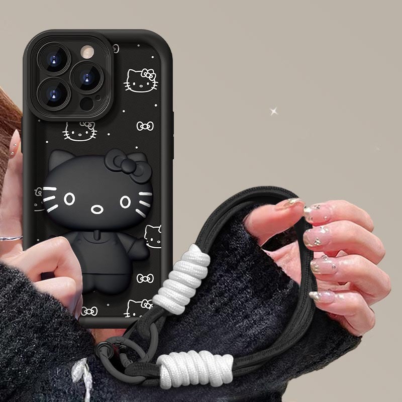 Para Samsung Galaxy S25 S24 S23 S22 S21 FE Plus Ultra A36 A06 A16 A55 A54 A53 A52 Caso De Telefone Alça Espelho