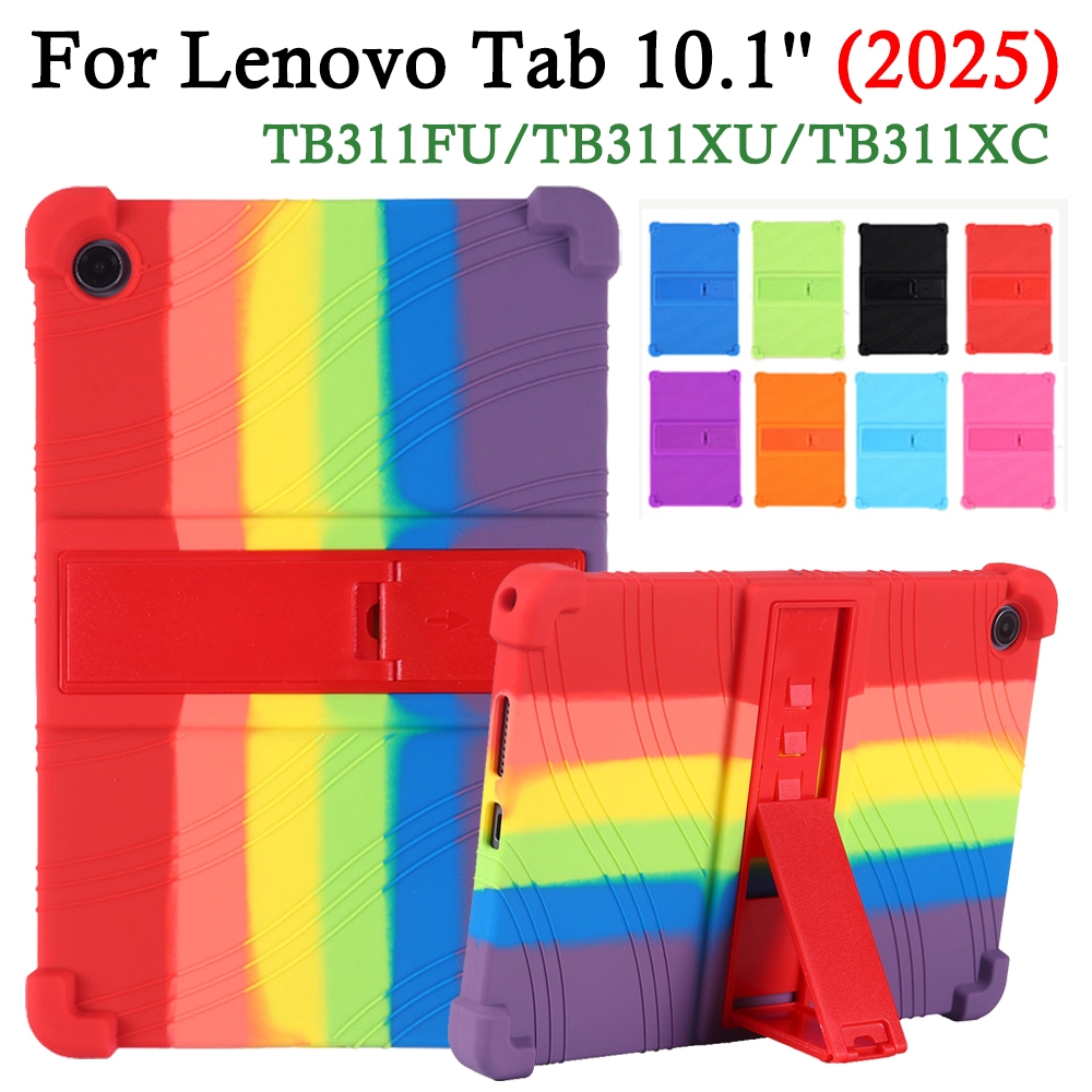 Capa para Lenovo Tab 10.1" 2025 TB311FU TB311XU TB311XC e K10C Silicone Macia com Reforço Antichoque em Oferta na Shopee