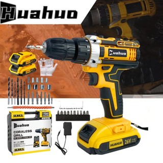 Furadeira Sem Fio 26V/12V Com Impacto , Completa Estojo , Brocas E Acessórios (110V/220V) .