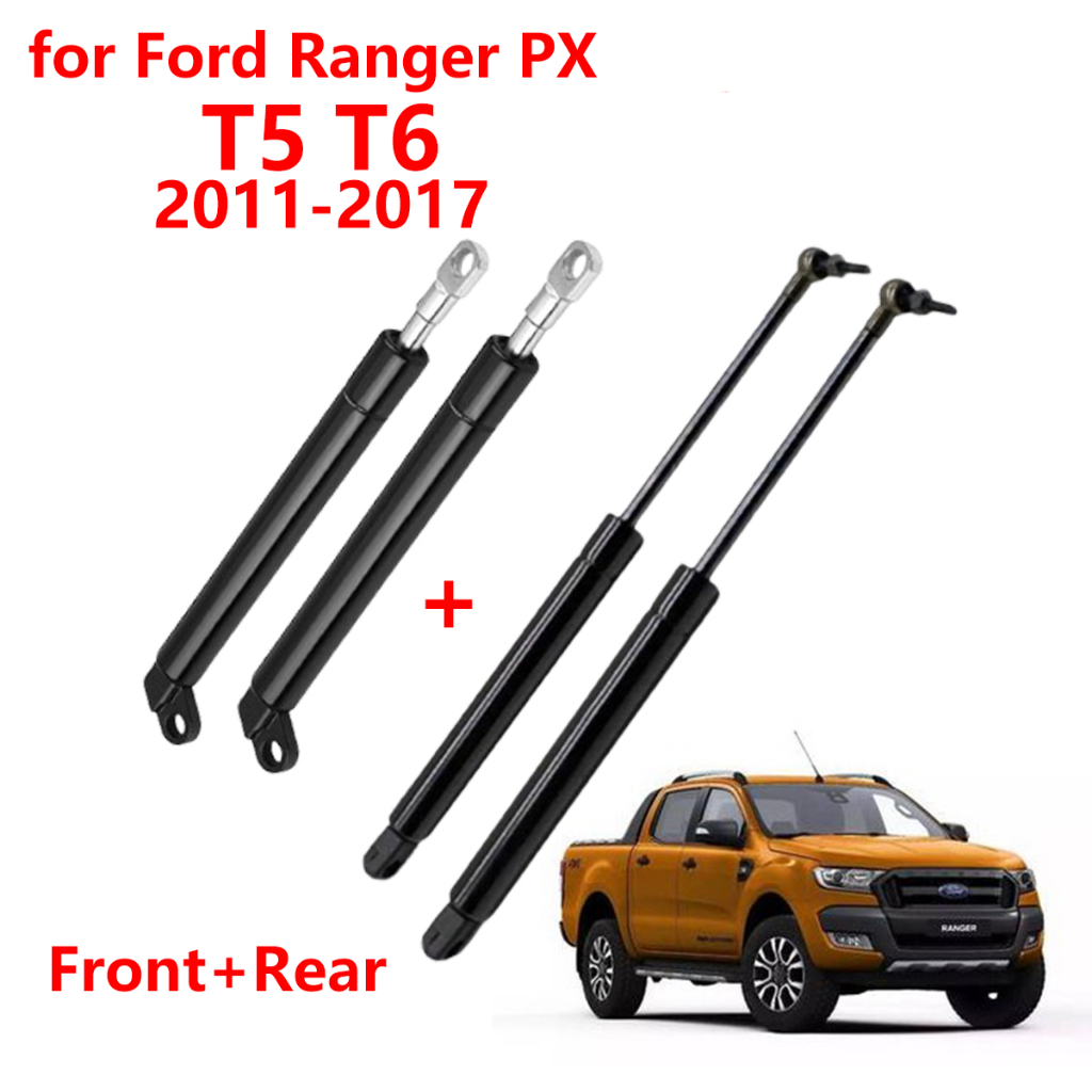 Para Ford Ranger PX XL XLT T5 T6 2011-2017 Capô Do Motor Dianteiro Bota Traseira Bagageira Mola De Gás Elevador Suportes