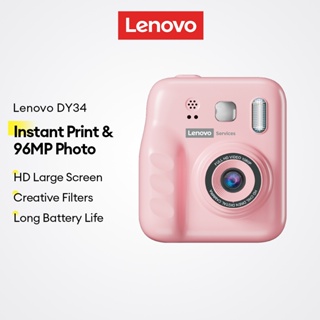 Câmera De Impressão Instantânea Lenovo DY34 E Brinquedo De Infantil Com Foto De 96 Mp Vídeo 1080P , Além De Jogos Integr em Oferta na Shopee
