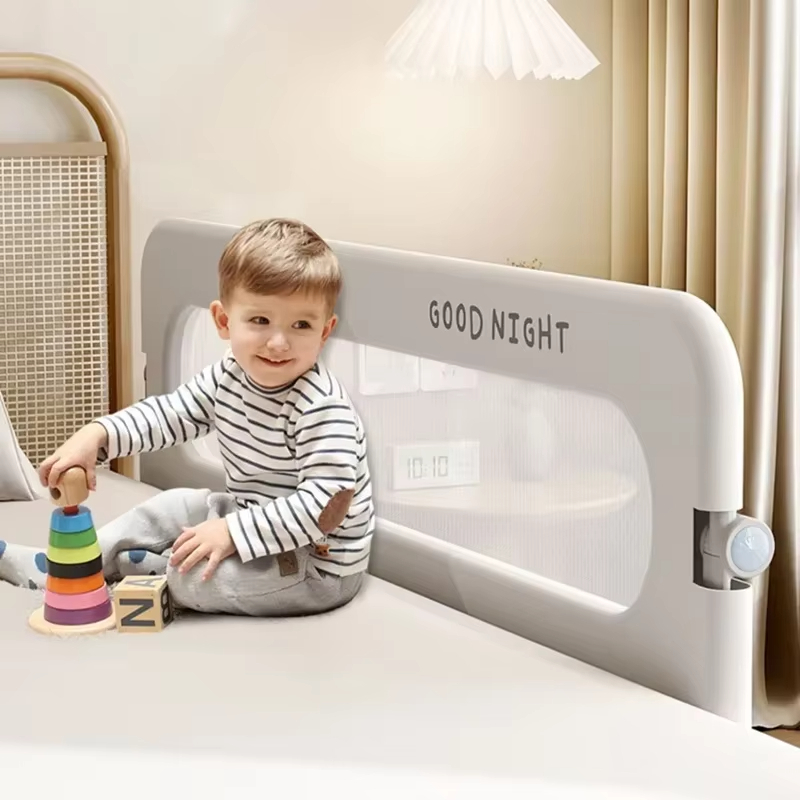 Cama infantil ajustável de altura de 1.2 m, cama para idosos, corrimão de segurança para berço