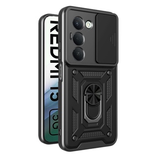 Para Redmi 15 Armadura À Prova De Choque Capa Dura Com Proteger A Função Da Câmera E Suporte Magnético De Anel De Montag em Oferta na Shopee