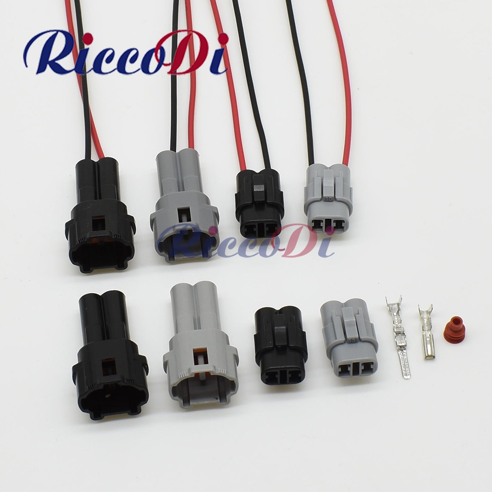 1 Conjunto De 2 Pinos Sumitomo Fêmea Macho Cinza Branco Kit MT Selado Auto Conector À Prova Dwaterproof Água Plug 6180-2