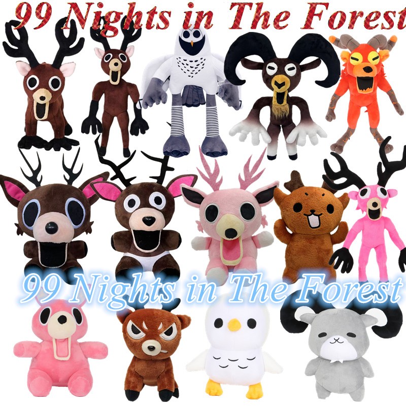 ✨ Novo Roblox Boneca De Pelúcia 99 Noites Na Floresta Cervos Brinquedo Presentes De Aniversário Das Crianças Macio Casal em Oferta na Shopee
