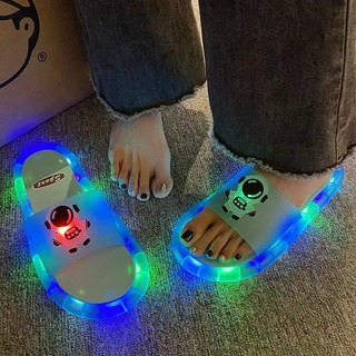 2025 Chinelos Brilhantes E led De Verão