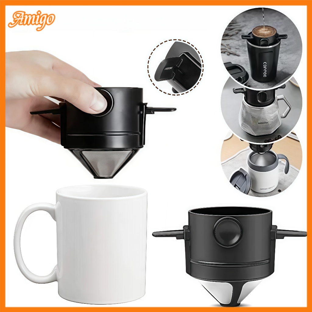 Mini Filtro De Café - Extra Forte! Café Aromático Perfeito para Cafeteira e Cozinha