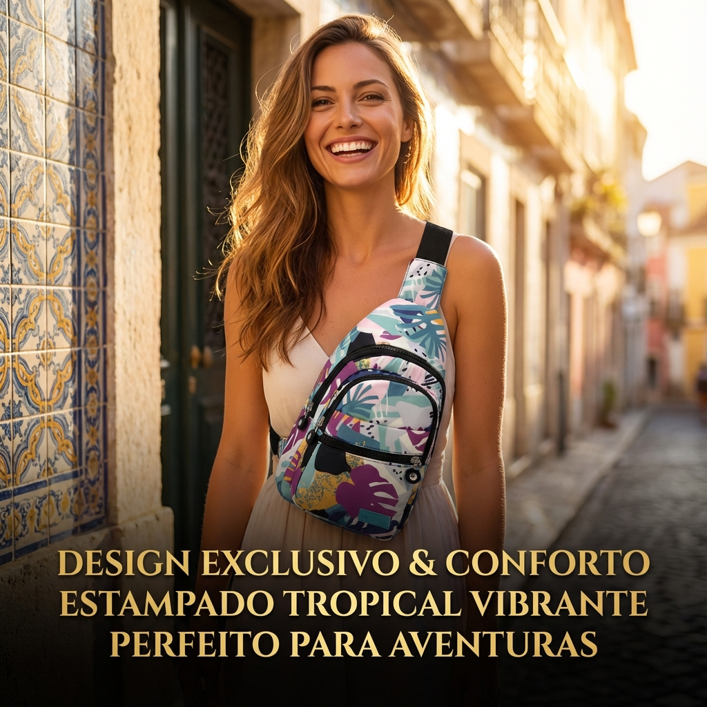 Bolsa De Peito Multicamadas Da Moda Feminina – Mochila De Viagem Leve Casual Versátil