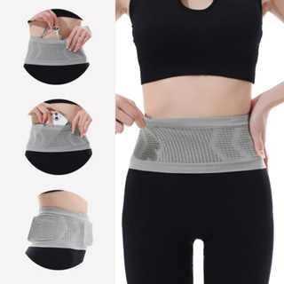 Cinto De Dinheiro Esportivo Para Caminhar Fitness Sports Wear Bolsa Celular Pacote De Cintura Fina em Oferta na Shopee