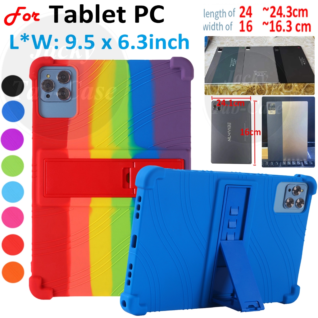 Para Tablet 10.1 Polegadas Capa De Silicone Macia Universal Para (Comprimento 24cm * Largura 16cm) Pad 5G 4G Android MXS