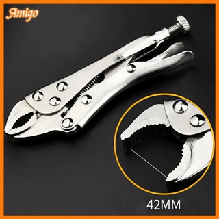 Alicate de Pressão Em Aço Carbono Com Mordente Curvo 10 Polegadas 250mm em Oferta na Shopee