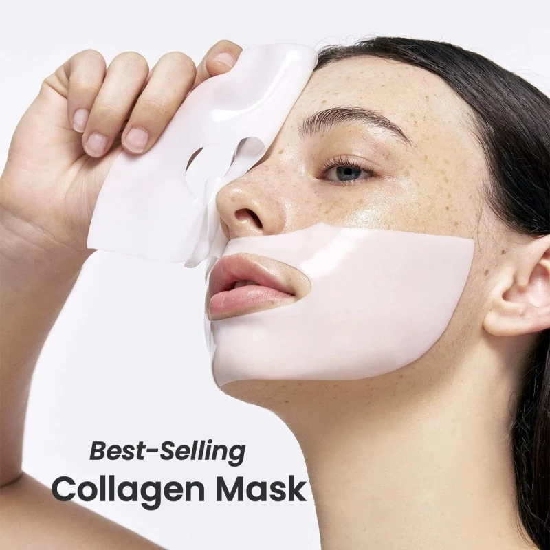 Máscara Facial Bio Colágeno Real Deep Mask Hidratação Profunda Firmador Reduz Poros Noturna