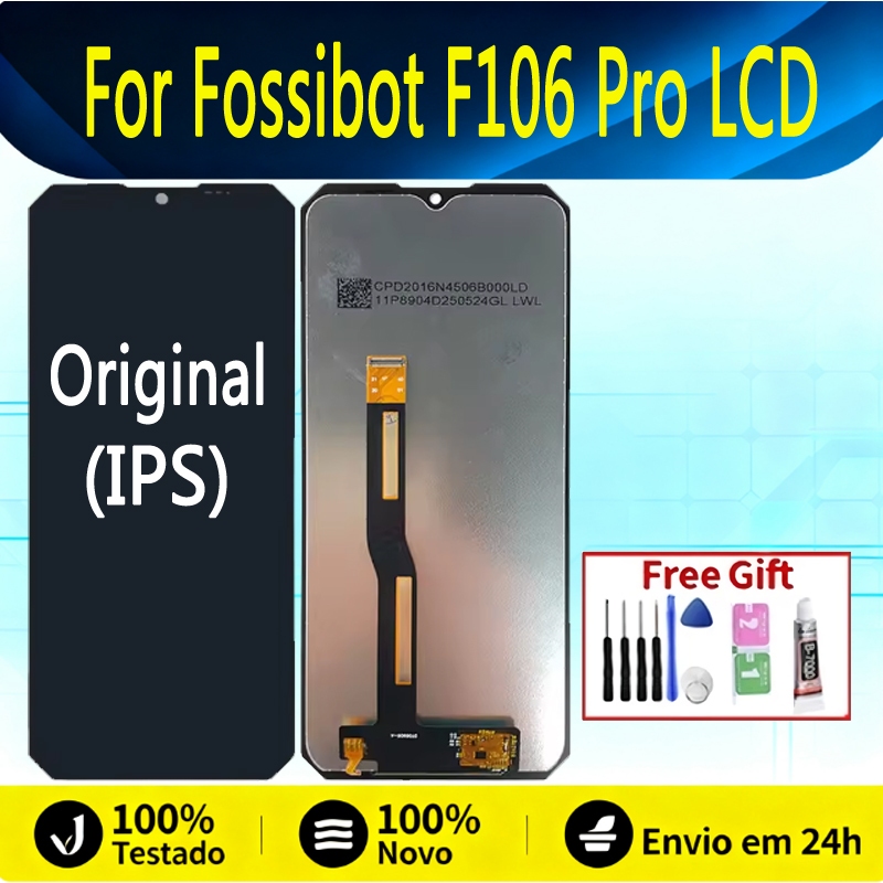 Novo Display De Toque Original Para Fossibot F106 Pro Tela Do Telefone LCD Peças Reposição + Ferramenta Desmontagem em Oferta na Shopee
